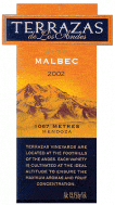 Bodegas Terrazas de los Andes - Alto Malbec Mendoza  2021