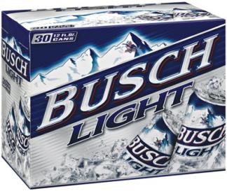 Anheuser-Busch - Busch Light (30 pack cans) (30 pack cans)