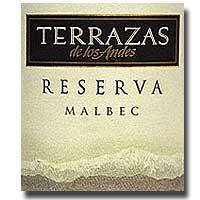 Bodegas Terrazas de los Andes - Malbec Mendoza Reserva 2020